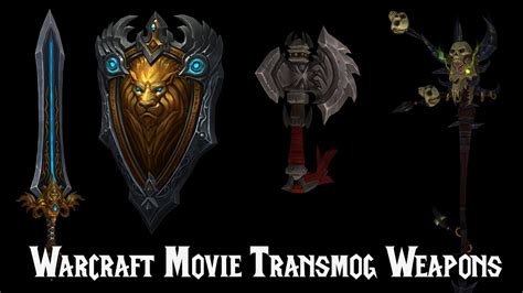 warcraft movie transmogs